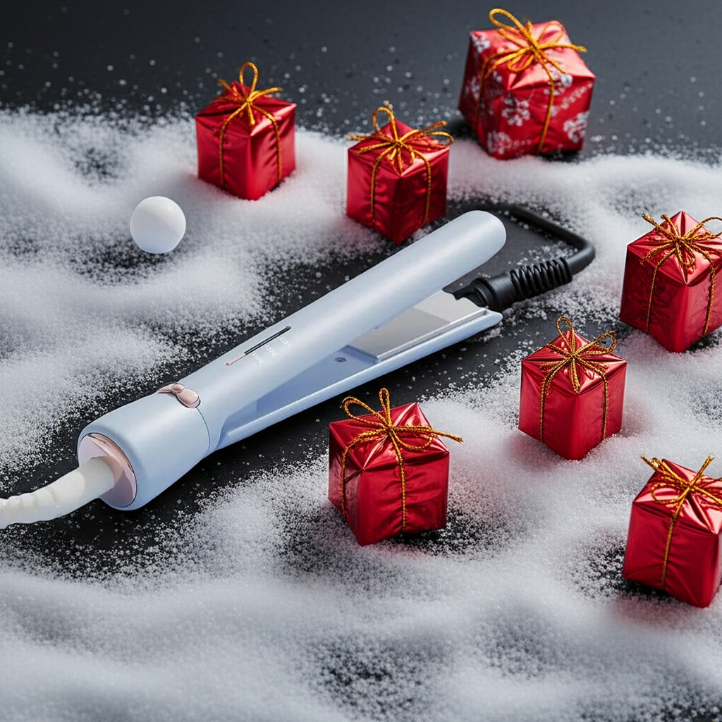 Electric Dry Wet Straight Volume Dual-use Curler